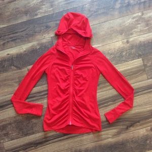 Athleta Crosscurrent Jacket Radiant Red XS